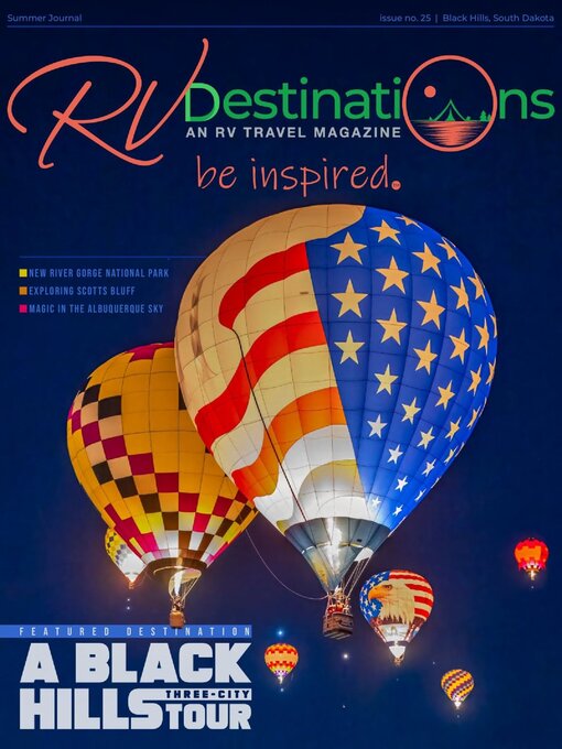Cover image for RV Destinations Magazine